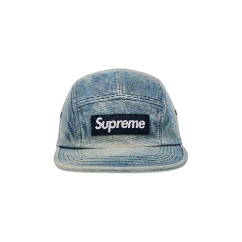 Supreme Washed Chino Twill Camp Cap 'Denim'