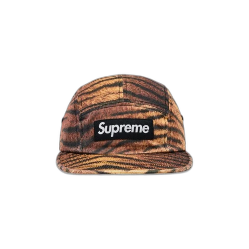 Supreme Washed Chino Twill Camp Cap 'Tiger'