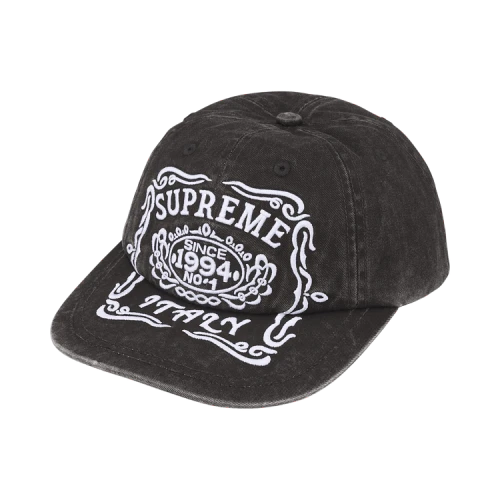 Supreme Italy 6-Panel 'Black'