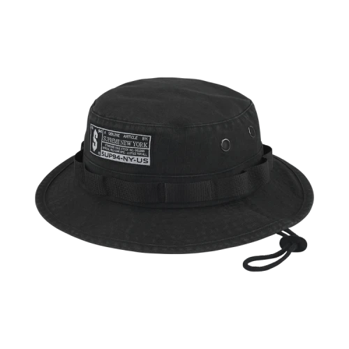 Supreme Military Boonie 'Black'