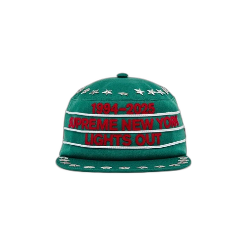 Supreme Stars Studded Pillbox Hat 'Dark Green'