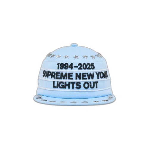 Supreme Stars Studded Pillbox Hat 'Light Blue'