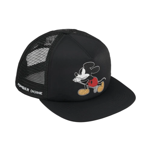Supreme x Number (N)Ine x Mickey Mouse Mesh Back 5-Panel 'Black'