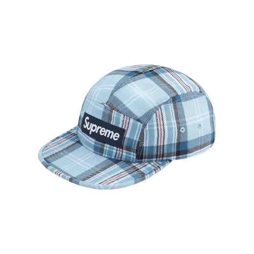 Supreme Lochcarron Camp Cap 'Light Blue'