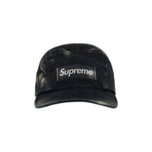 Supreme Overdyed Camp Cap 'Black'