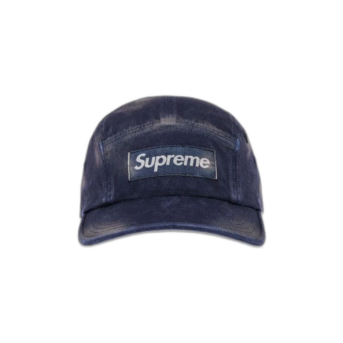 Supreme Overdyed Camp Cap 'Navy'