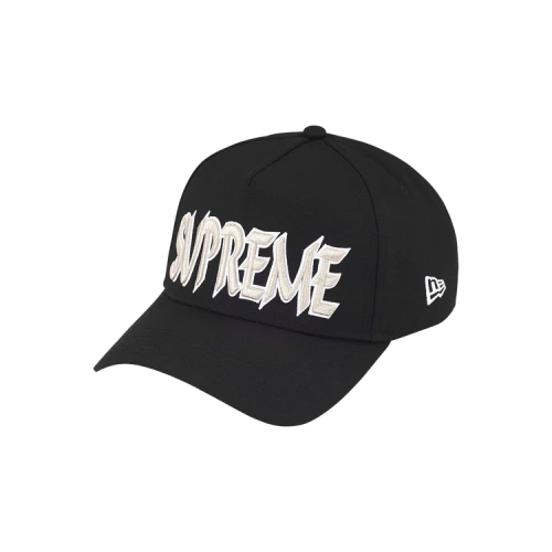 Supreme Sharp Spellout Adjustable New Era 'Black'
