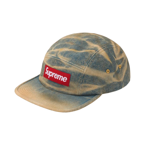 Supreme Denim Camp Cap 'Dirty Indigo'