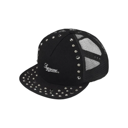 Supreme x B.B. Simon Studded Mesh Back 5-Panel 'Black'