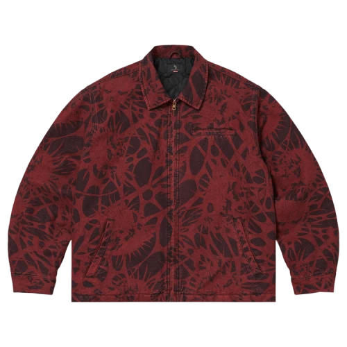 Supreme x Y’s Denim Work Jacket 'Overdyed Red'