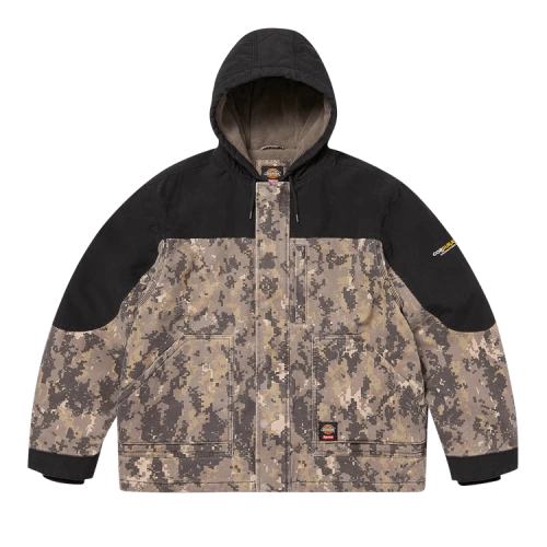 Supreme x Dickies Cordura Hooded Work Jacket 'Digi Camo'