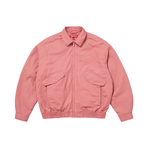 Supreme Hooded Utility Jacket 'Pink'