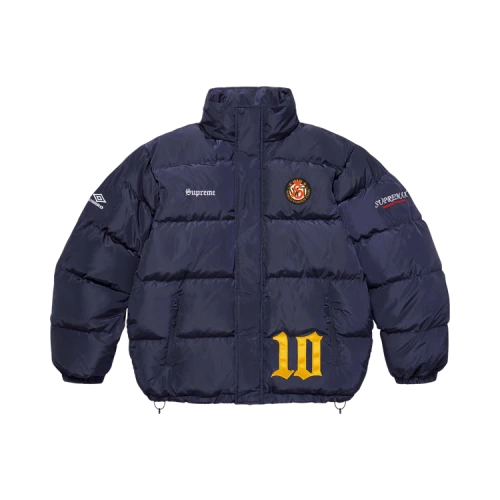 Supreme x Umbro Down Puffer Jacket 'Navy'