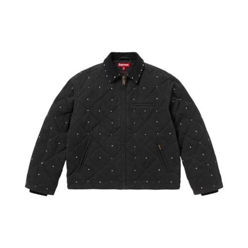 Supreme x B.B. Simon Quilted Work Jacket 'Black'