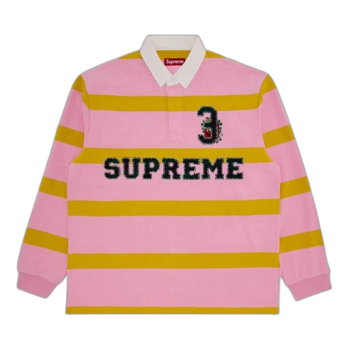 Supreme Stripe Rugby 'Pink'