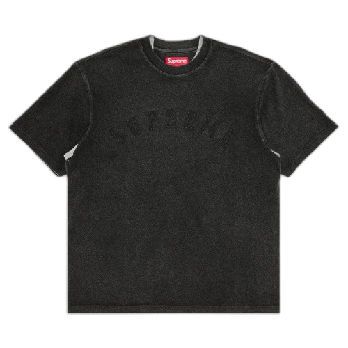 Supreme Overprint Short-Sleeve Top 'Black'