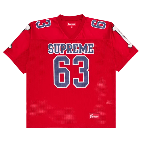 Supreme Bones Football Jersey 'Red'