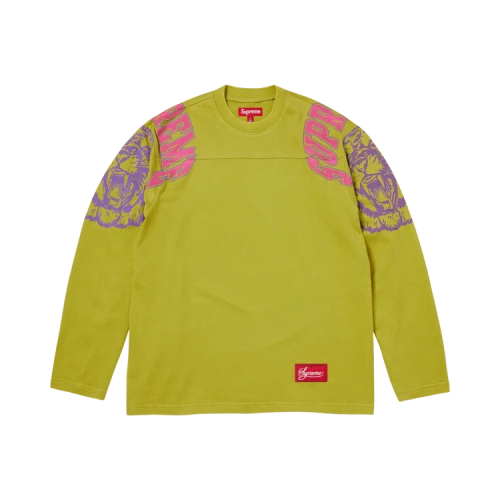 Supreme Mascot Long-Sleeve Football Top 'Green'