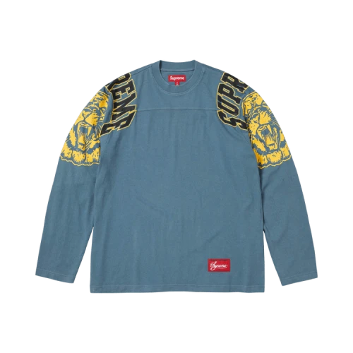 Supreme Mascot Long-Sleeve Football Top 'Slate'