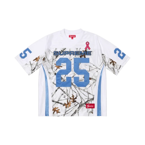 Supreme Breast Cancer Awareness Football Jersey 'White'