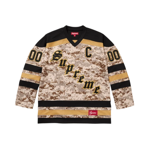 Supreme Fire & Ice Hockey Jersey 'Digi Camo'