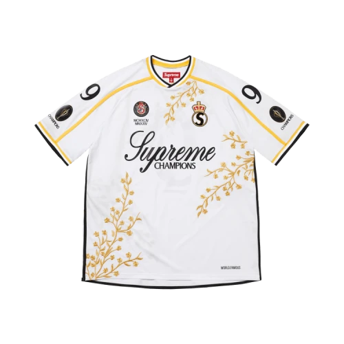 Supreme Floral Soccer Jersey 'White'