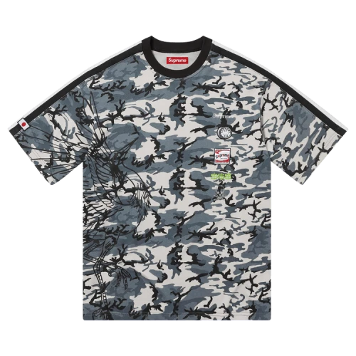 Supreme Crane Short-Sleeve Top 'Black Camo'