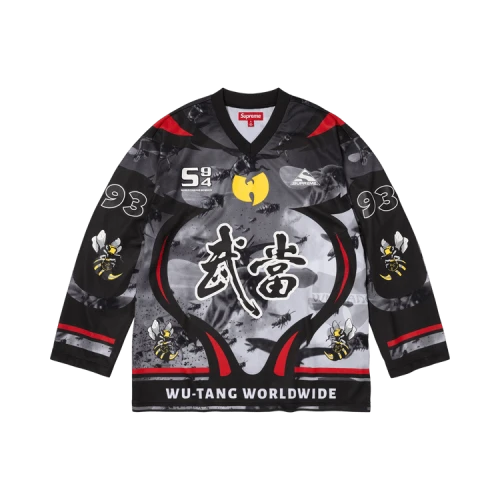 Supreme x Wu-Tang Clan Hockey Jersey 'Black'