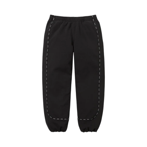 Supreme Piping Sweatpant 'Black'