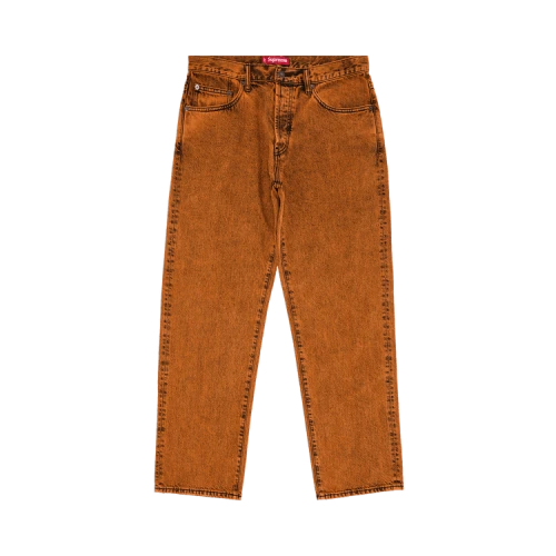 Supreme Regular Jean 'Overdyed Orange'