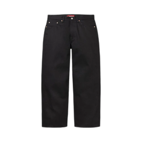 Supreme Baggy Selvedge Jean 'Rigid Black'