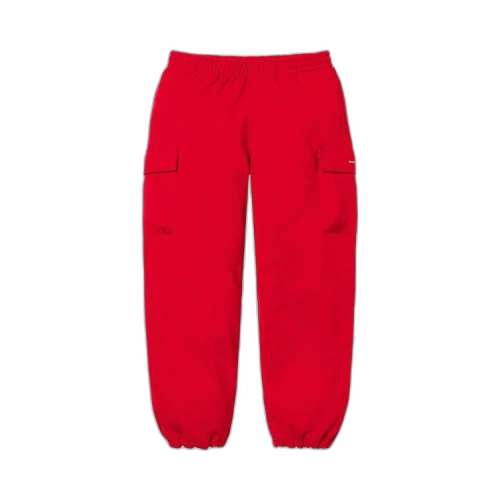 Supreme Small Box Cargo Sweatpant 'Red'