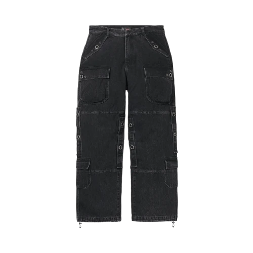 Supreme x Y’s Denim Utility Pant 'Washed Black'