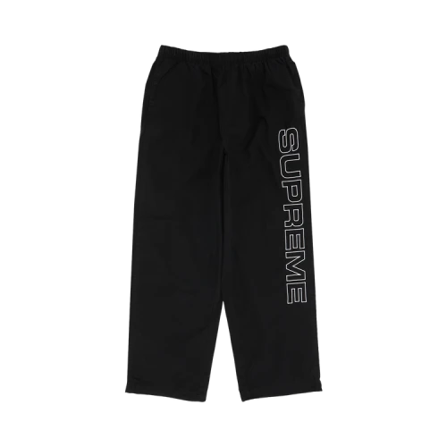 Supreme Spellout Embroidered Ripstop Track Pant 'Black'