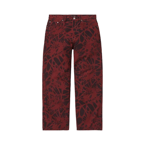 Supreme x Y’s Baggy Jean 'Overdyed Red'