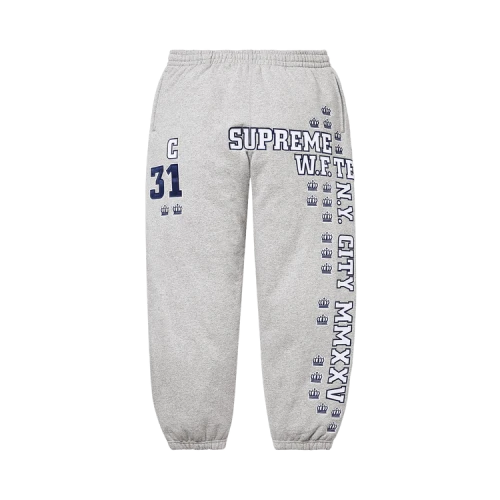 Supreme League Champs Sweatpant 'Heather Grey'