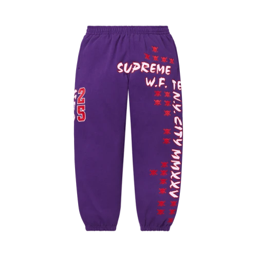 Supreme League Champs Sweatpant 'Purple'