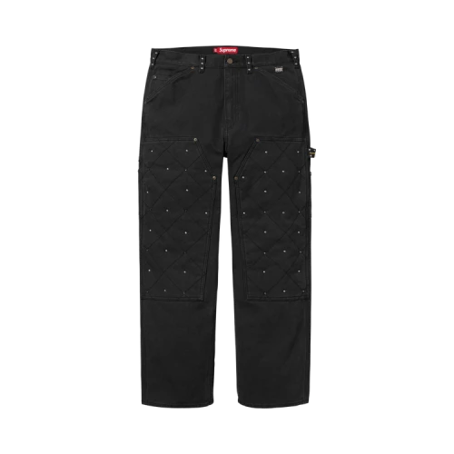 Supreme x B.B. Simon Quilted Double Knee Painter Pant 'Black'