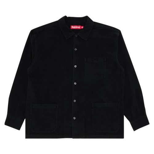 Supreme Flannel Pajama Shirt 'Black'