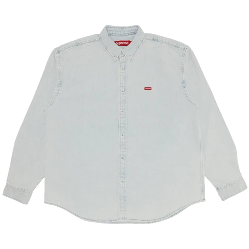 Supreme Small Box Denim Shirt 'Light Indigo'