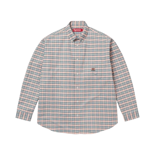 Supreme Loose Fit Flannel Oxford Shirt 'Plaid'
