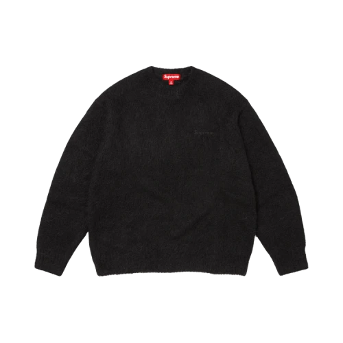 Supreme Brushed Mohair Sweater 'Black'