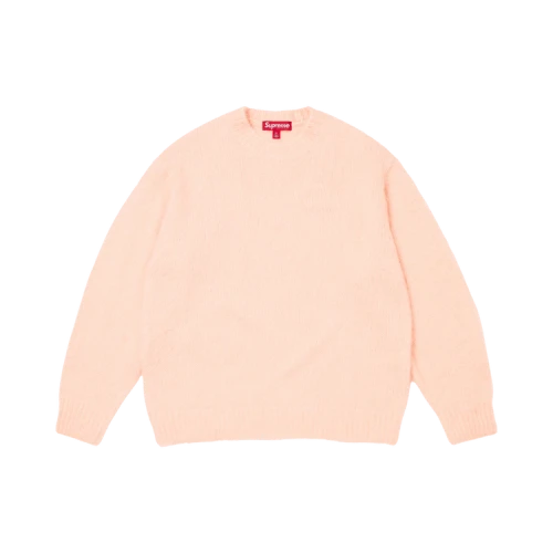Supreme Brushed Mohair Sweater 'Light Pink'