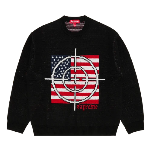 Supreme Target Sweater 'Black'