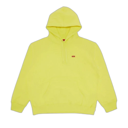 Supreme Small Box Hooded Sweatshirt 'Bright Yellow'