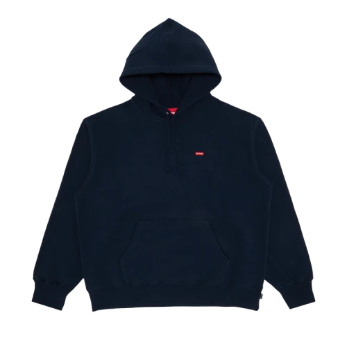 Supreme Small Box Hooded Sweatshirt 'Navy'