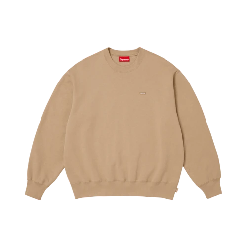 Supreme Small Box Crewneck 'Tan'