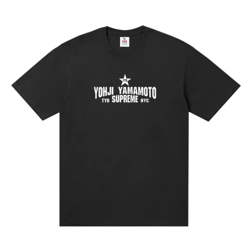 Supreme x Y’s Star Tee 'Black'