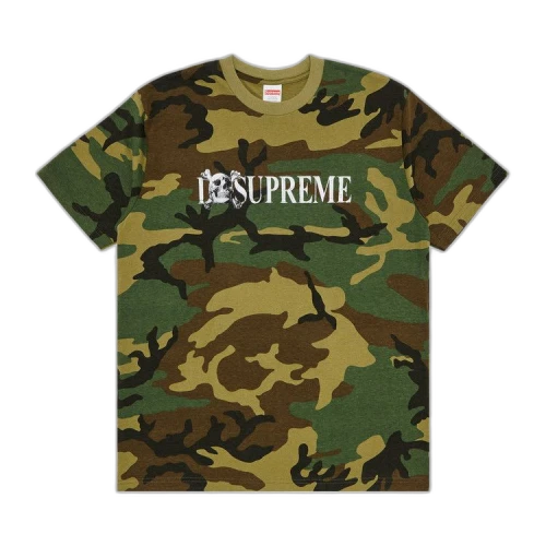 Supreme Skull Tee 'Woodland Camo'