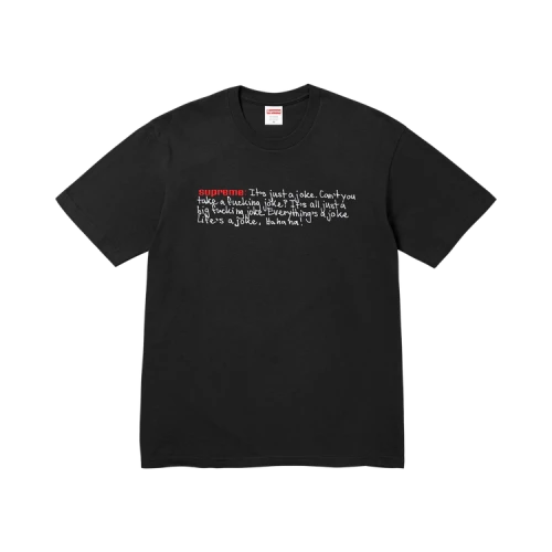 Supreme Joke Tee 'Black'